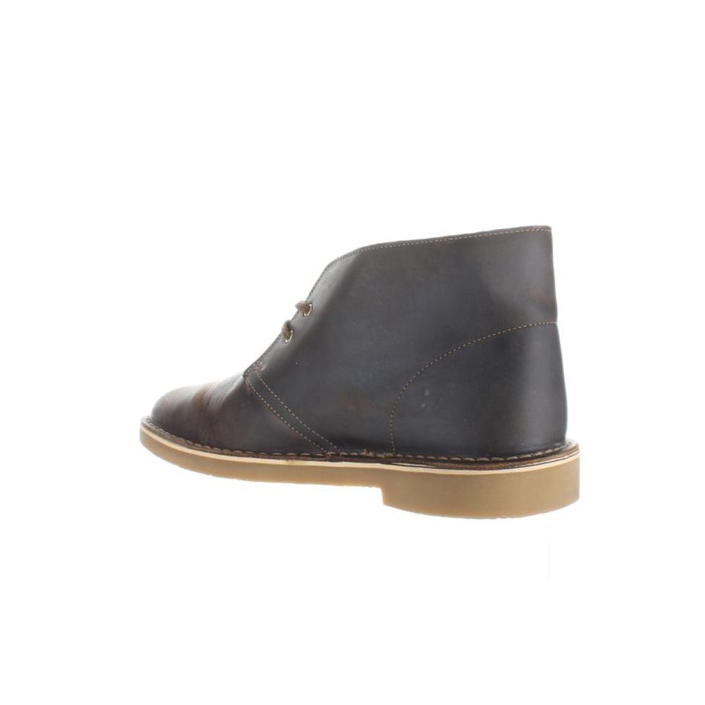 Clarks Mens Brown Ankle Boots Size 10 Wide (E, W) - Picture 3 of 4